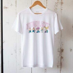 Girls Rugrats Graphic Tee | White | Size L (10–12)